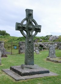 Wheel cross at Kildalton